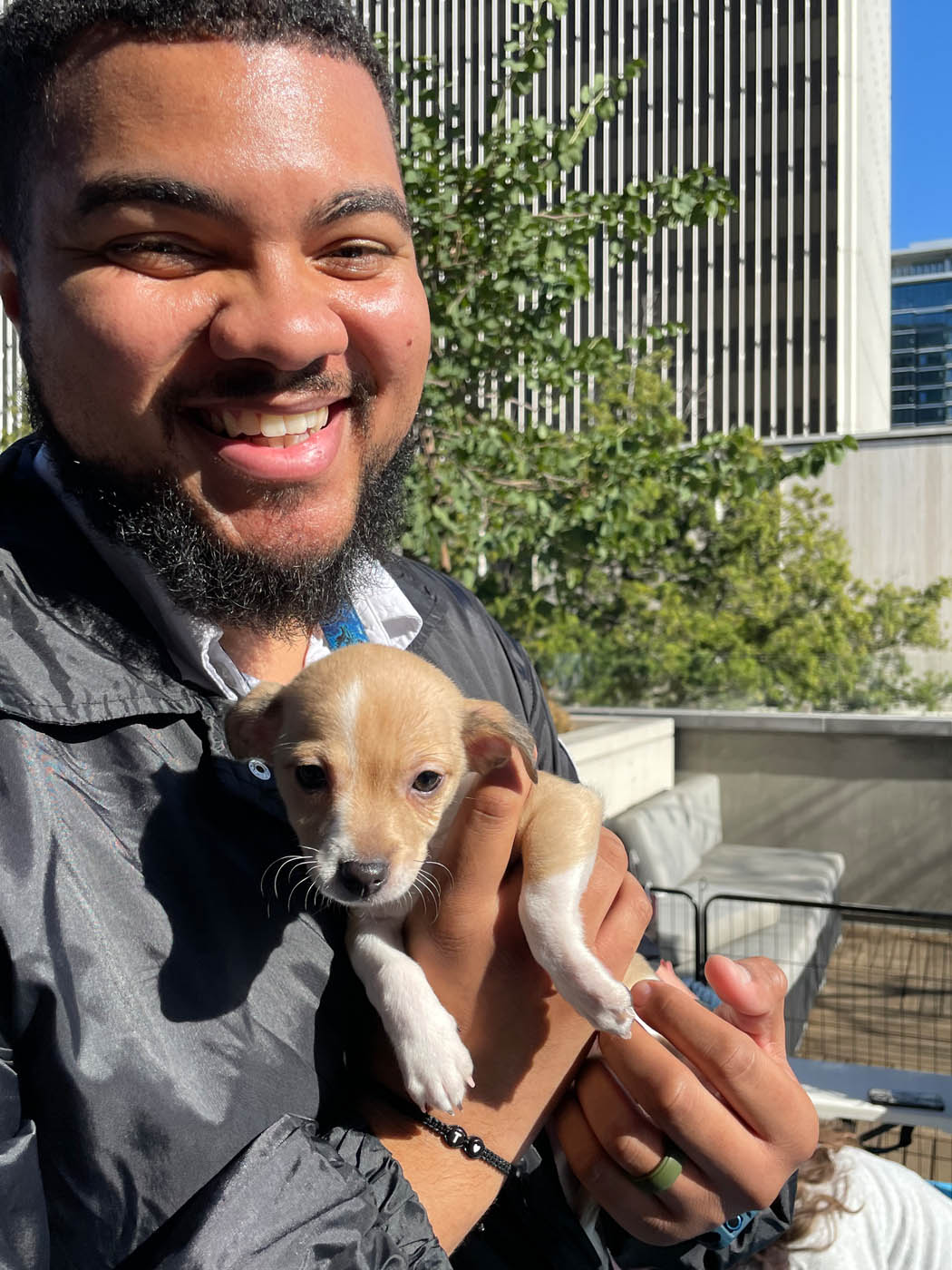 How Puppy Love Brought Joy and Appreciation to LPC Tenants