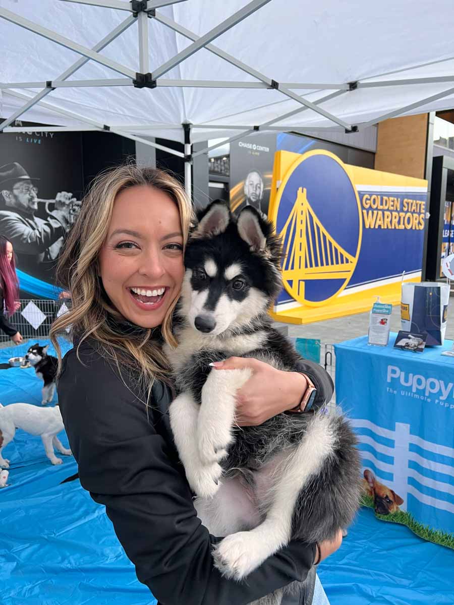 Puppy Love™ Northern California team member, Kayla Schelling.
