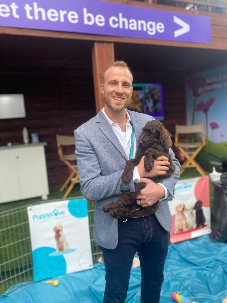 You can't go wrong with out of the box workplace wellness ideas like a puppy love™ puppy experience.