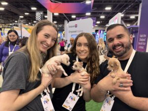 Corporate entertainment that builds culture and bonds hybrid teams, with puppies! 2