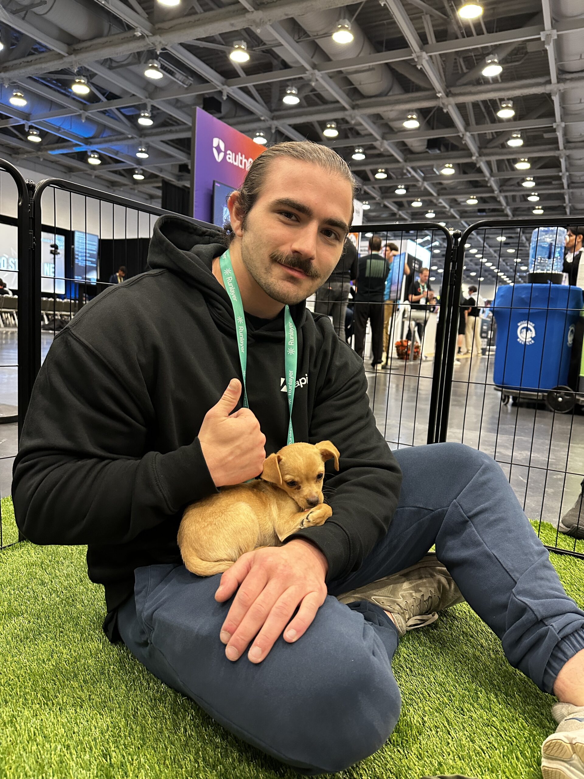 Puppy love puppy lounge at ai engineer world’s fair: a much needed mental reset 9