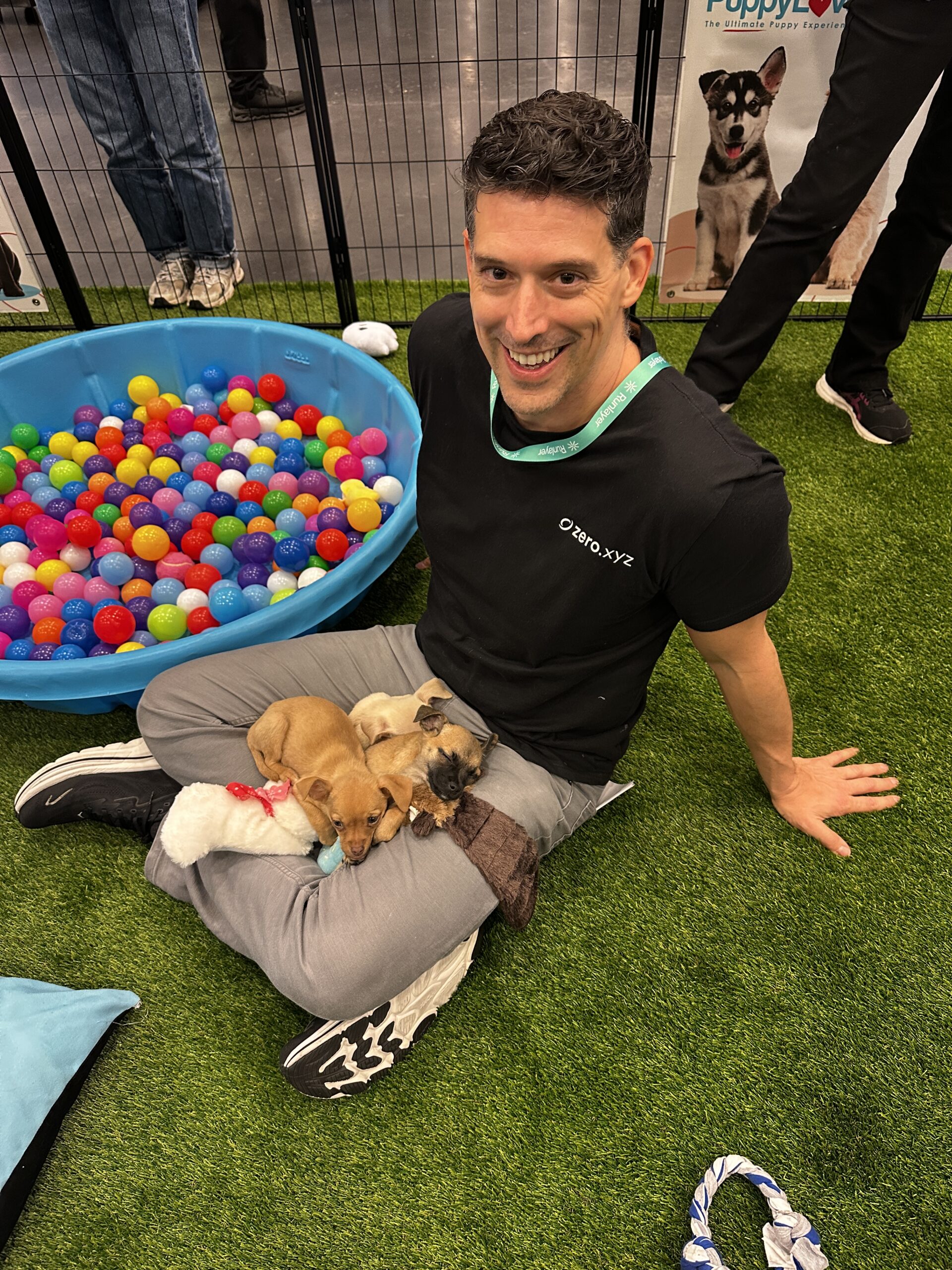 Puppy love puppy lounge at ai engineer world’s fair: a much needed mental reset 8