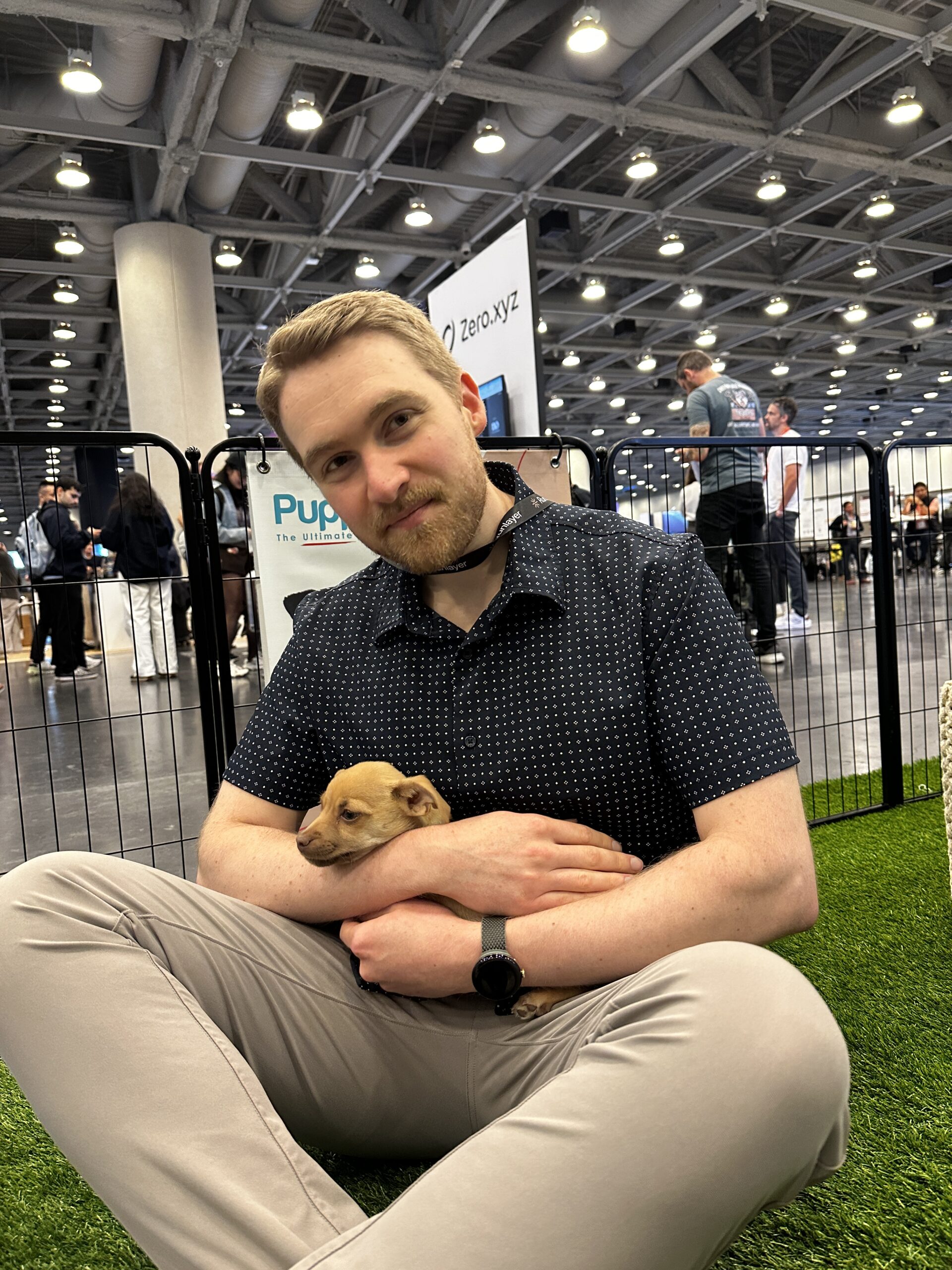 Puppy love puppy lounge at ai engineer world’s fair: a much needed mental reset 7