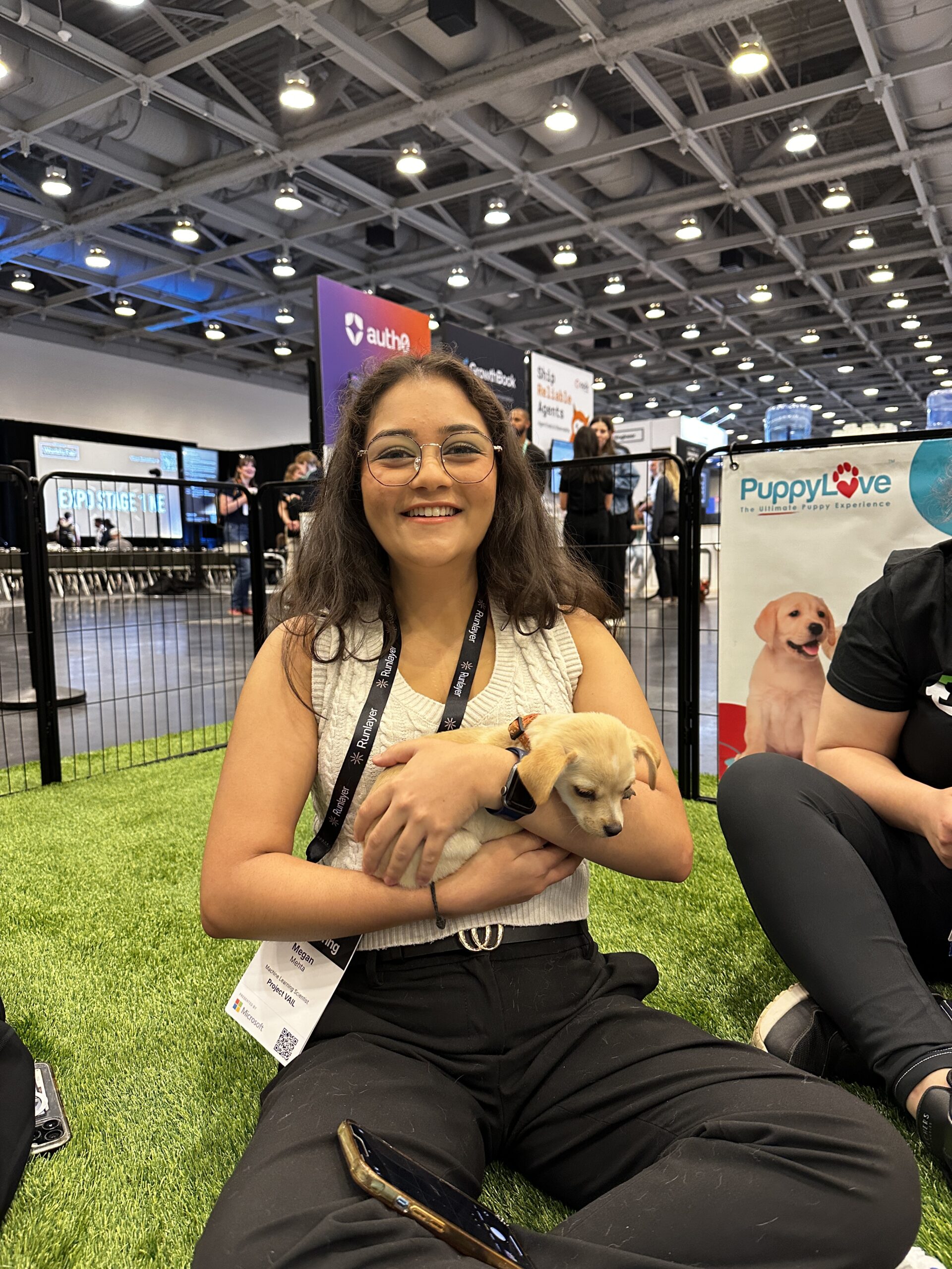 Puppy love puppy lounge at ai engineer world’s fair: a much needed mental reset 3