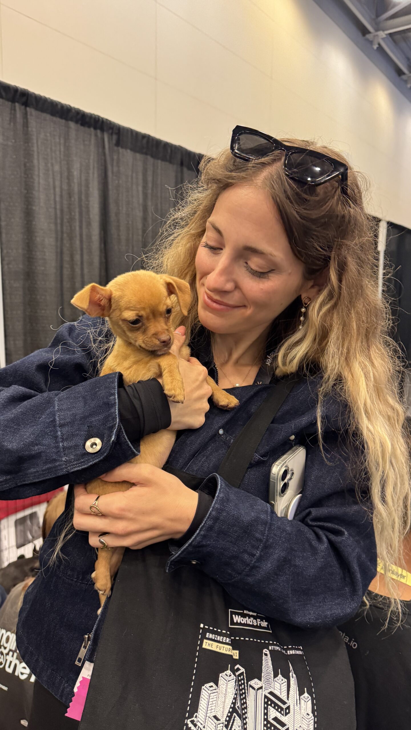 Puppy love puppy lounge at ai engineer world’s fair: a much needed mental reset 1